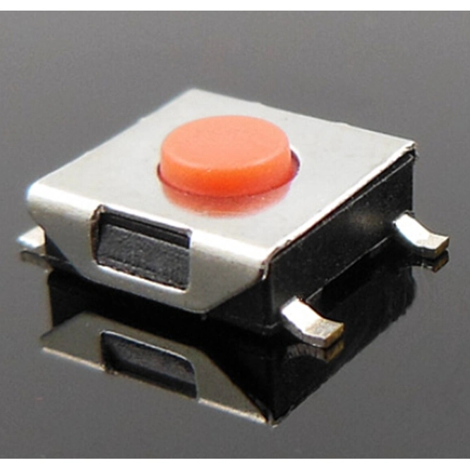 SMD Tact Switch with 4.5*4.5*3.8mm Round Handle 4 Pin