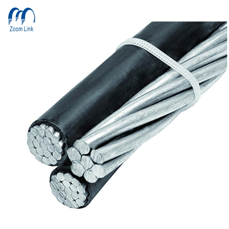 0.6/1kv Duplex Service Drop ABC Cable XLPE Insulated Aluminium Conductor