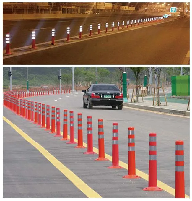 Hot Sale Traffic Car Road Divider Line Separator Warning Post