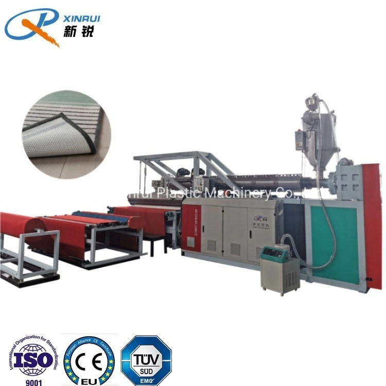 Floor Door Mat Artificial Grass Back PVC TPR TPE Carpet Coating Backing Making Machine