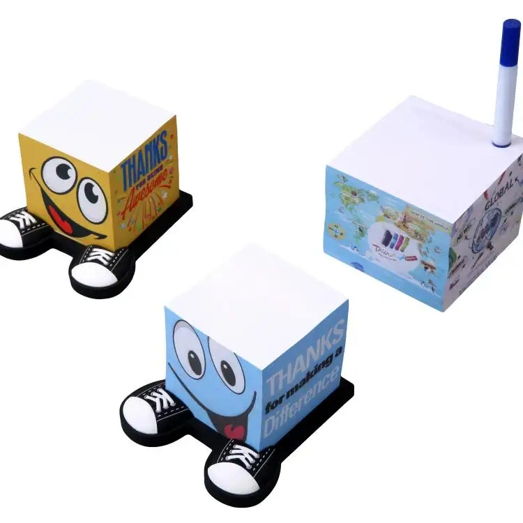 Perfect Printing Free Note Cube / Memo Cube Paper Block for Ad Promotion Gift