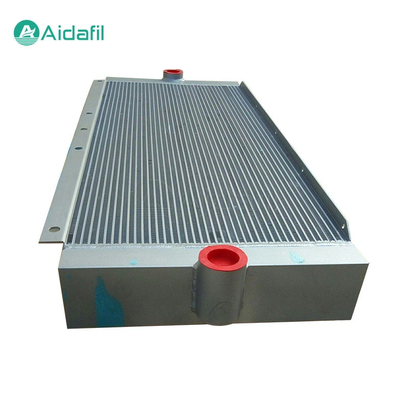 Replacement Aluminum Air Cooled Heat Exchanger 1614918900 Ga160 Air Compresor Oil Cooler