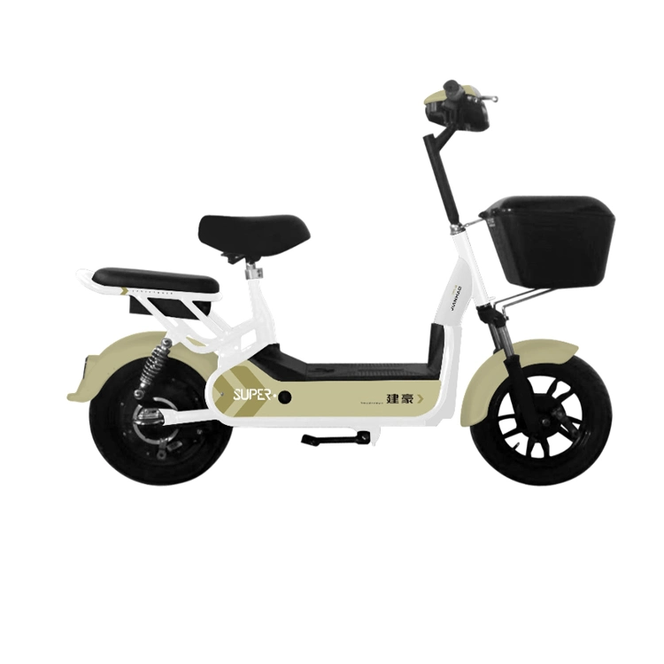 Almacén de Alemania Vimode Coc de tamaño mini de la cruz de dos ruedas de 12 pulgadas 400W E moto Scooter motocicleta con tronco