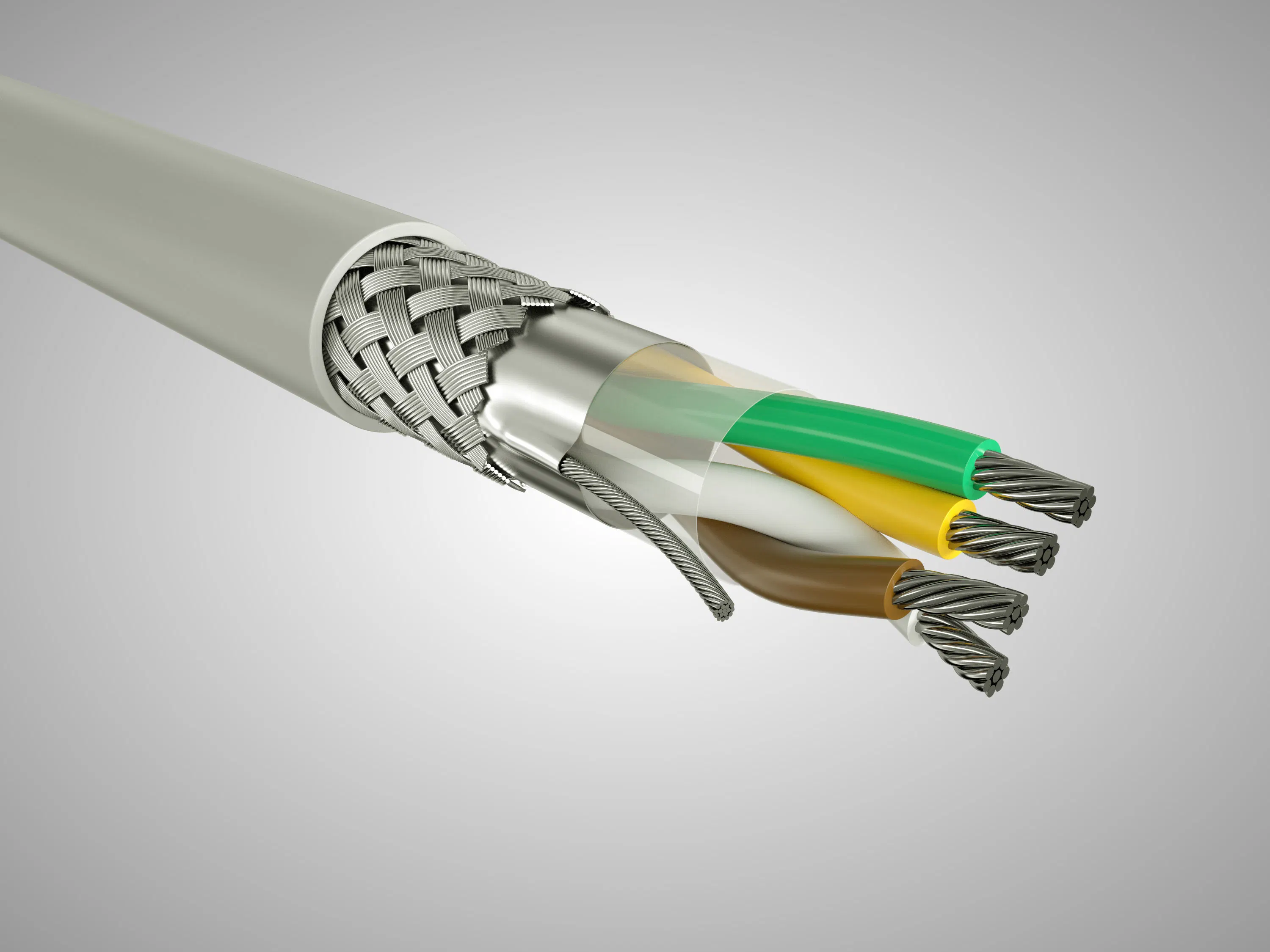 4 Wire Profibus Cable 4 Core Profibus Cable Cable Profibus Siemens 6xv1 830-0eh10 9 Pin Profibus Cable 600V Profibus Cabl Profibus Cable 6xv1830