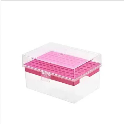 Universal Rectangular Plastic Pipette Tips Rack Box for Lab