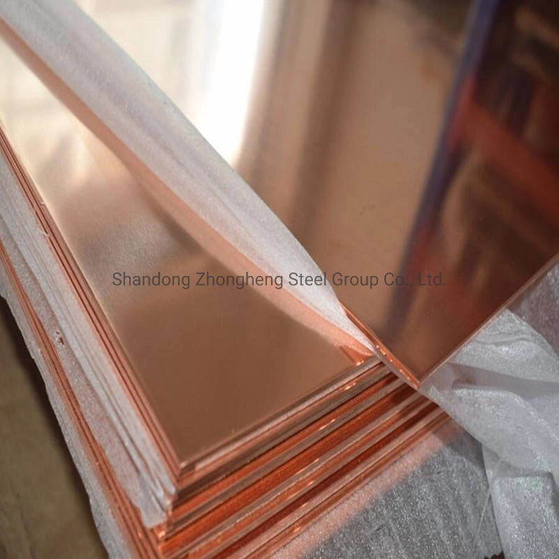 4X8 Copper Sheet Customized 99.9% 0.3mm 0.5mm 4mm Thick Pure Flexible Copper Sheet