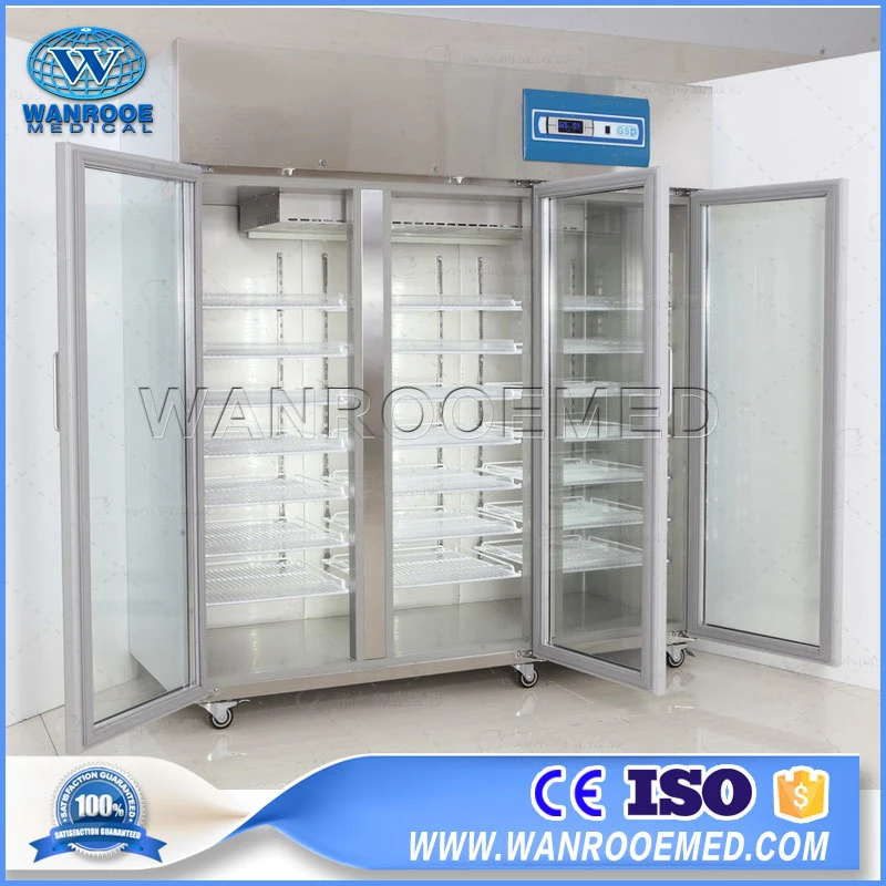 Yc Series 2~8 Degree Energy-Saving Medical Vaccine Freezer Intelligent Temperature Control Medical Blood Bank Refrigerator