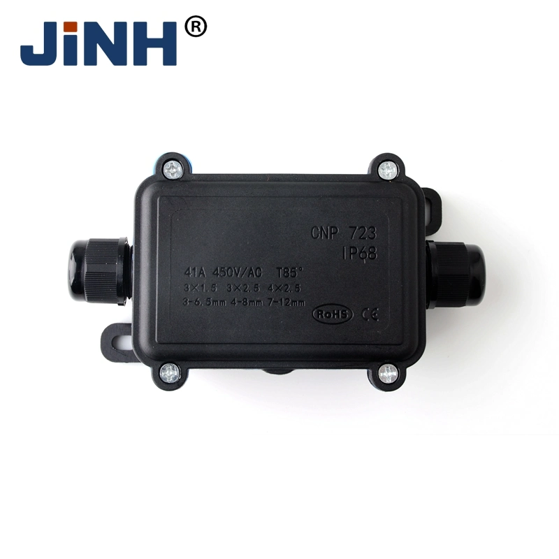 Waterproof IP68 S Size Terminal Block 2-Way Junction Box