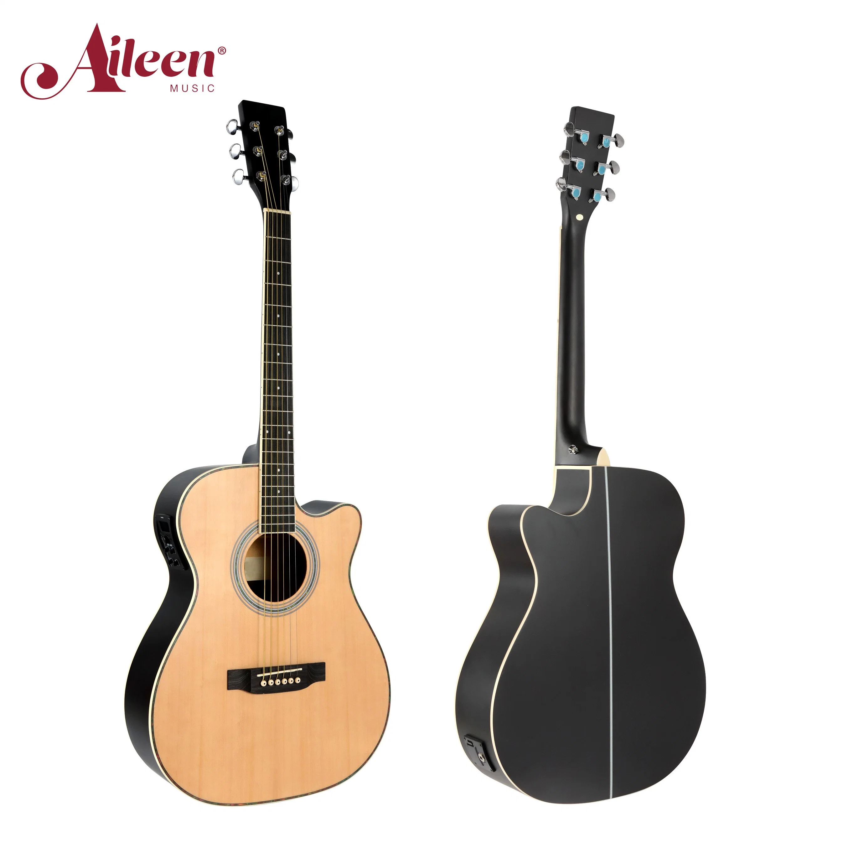 Полный размер 36/41 дюйма с EQ электрический акустическая гитара учебы в разрезе музыкальные инструменты гитара (AF168CE)
