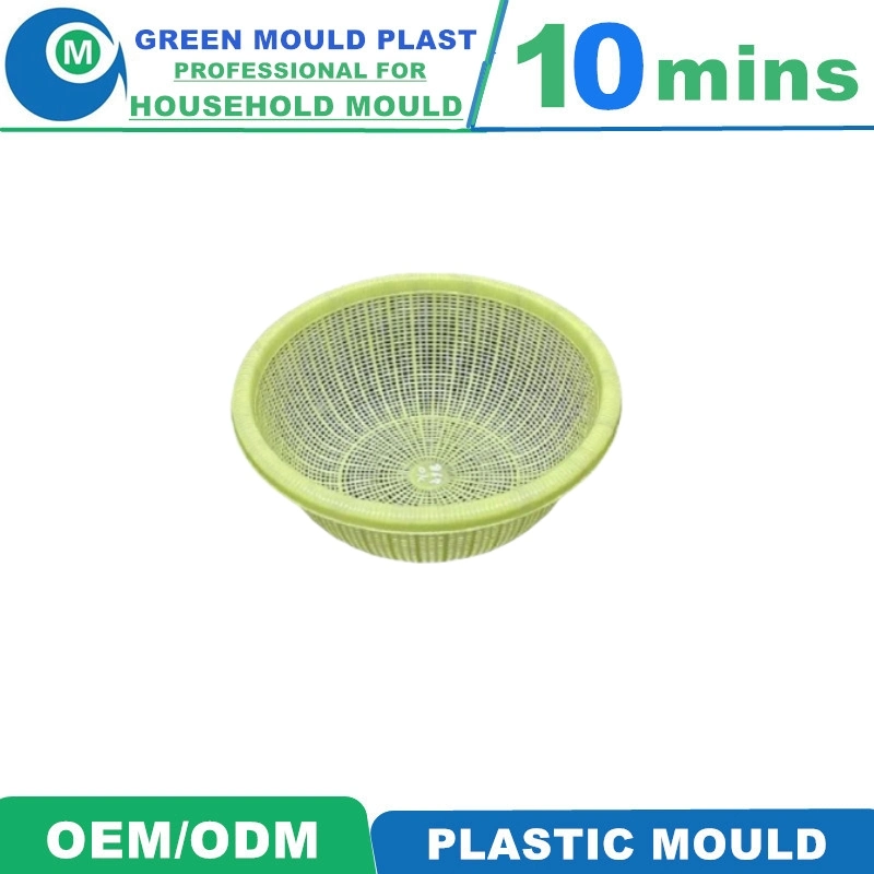 Custom Hot Sell Plastic Round Drain Basket Injection Mold