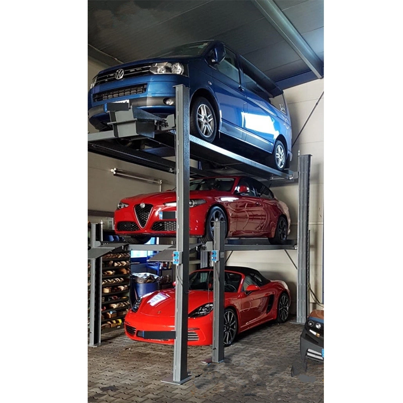 Four Post Triple Level Garage Parking Equipment