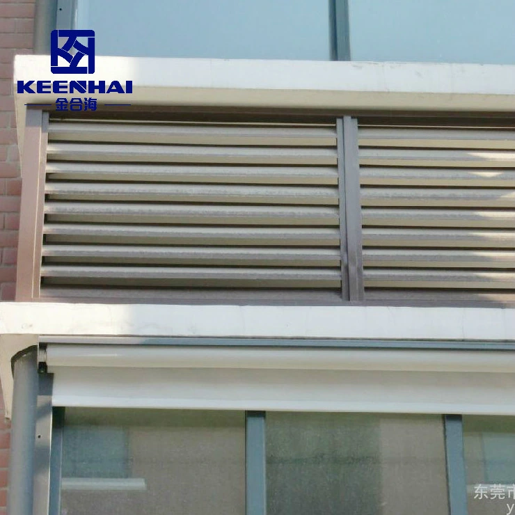 Aluminum Window Screen Slats Profile Louver