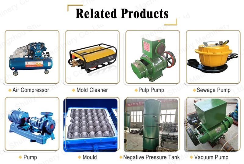 Automatic 30-Hole Paper Egg Tray Making Machine Production Line