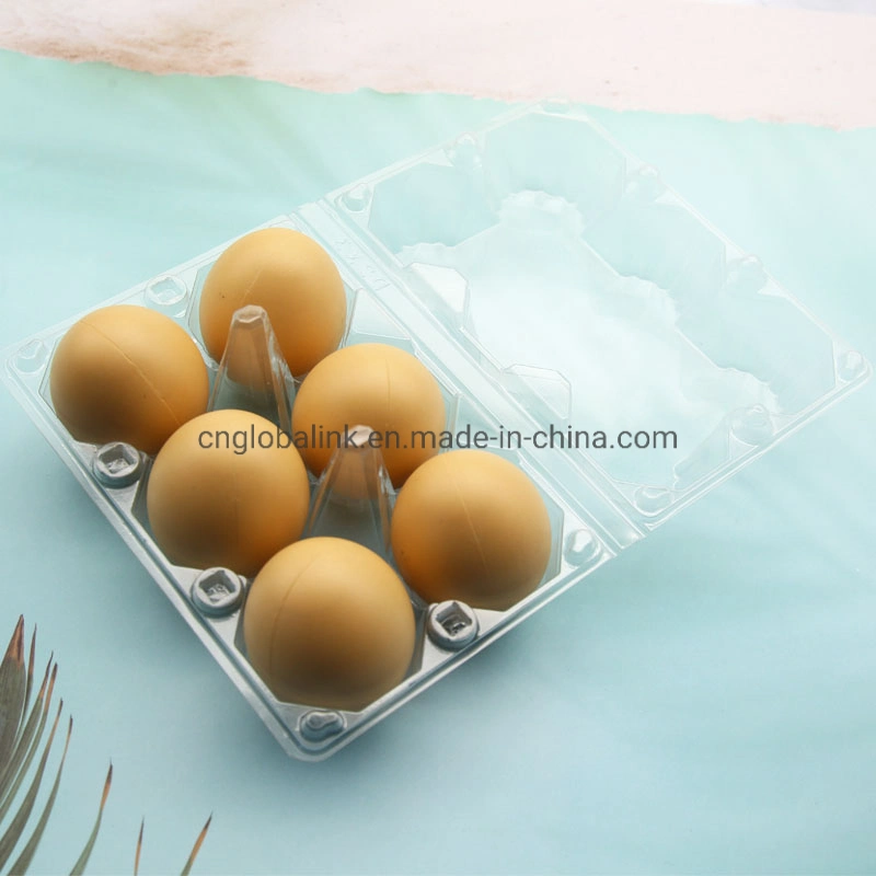 Plastic Clamshell Chicken Egg Tray Container