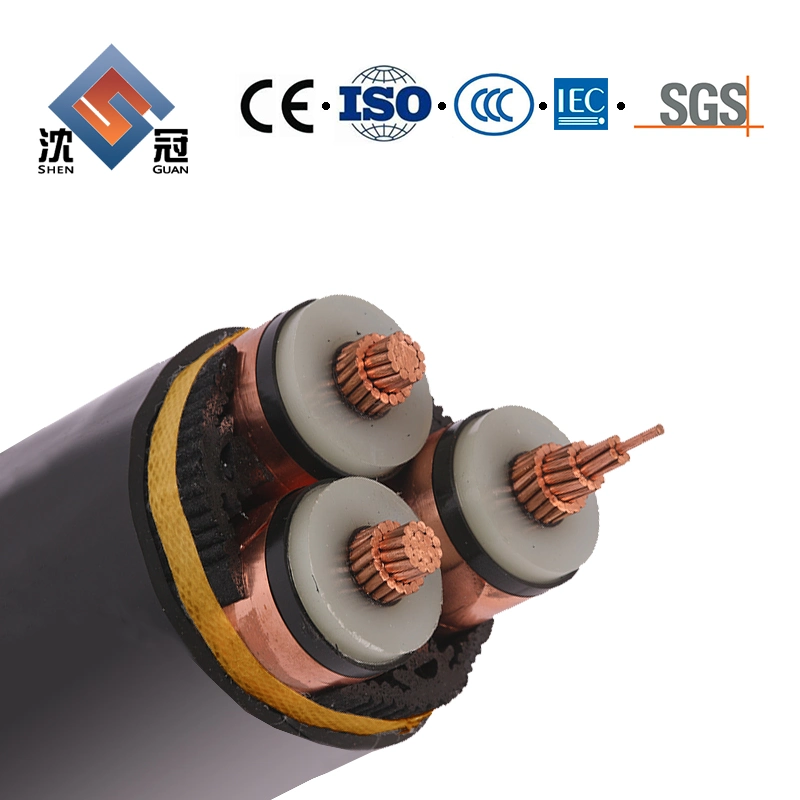 Shenguan 2 Core 3 Core 4 Core PVC Sheath XLPE Insulated 95mm2 Power Cable Manufacturer Electrical Cable Wire Cable Control PE Insulated.