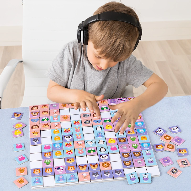 Magnetic Matching Game Puzzle Toy Logical Thinking Training