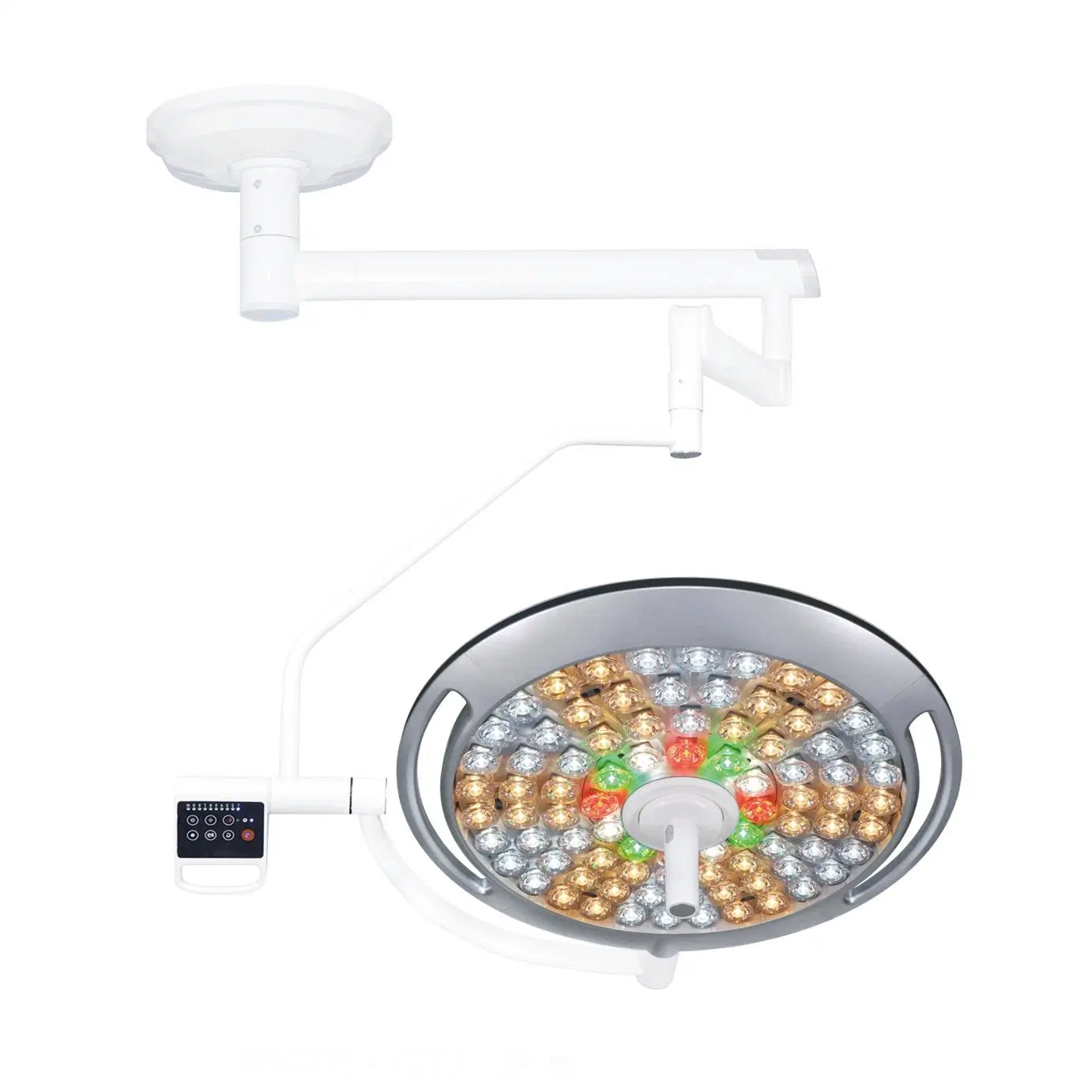 Operating-Room-Light-Camera Medical LED Operation Lamp Medical Mobile Operating Light with Battery Double Dome