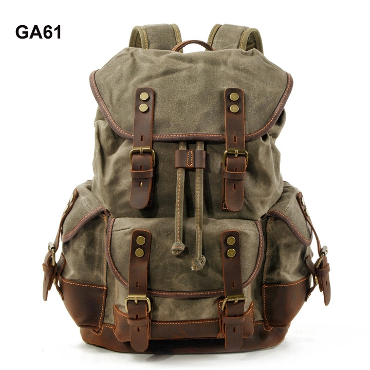 Mochila Gym Custom Camping Bag Großhandel/Lieferant Designer Canvas Drawstring Rucksäcke Leder Schule Wasserdicht Tactical Business Preis Große Laptop Kamera Rucksack