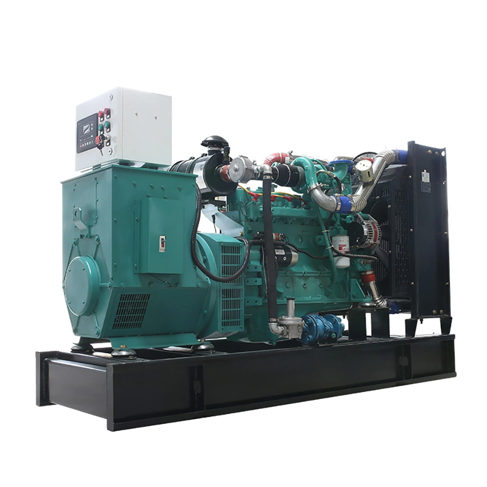 Open Type 50kw Natural Gas Generator High Performance for Plant