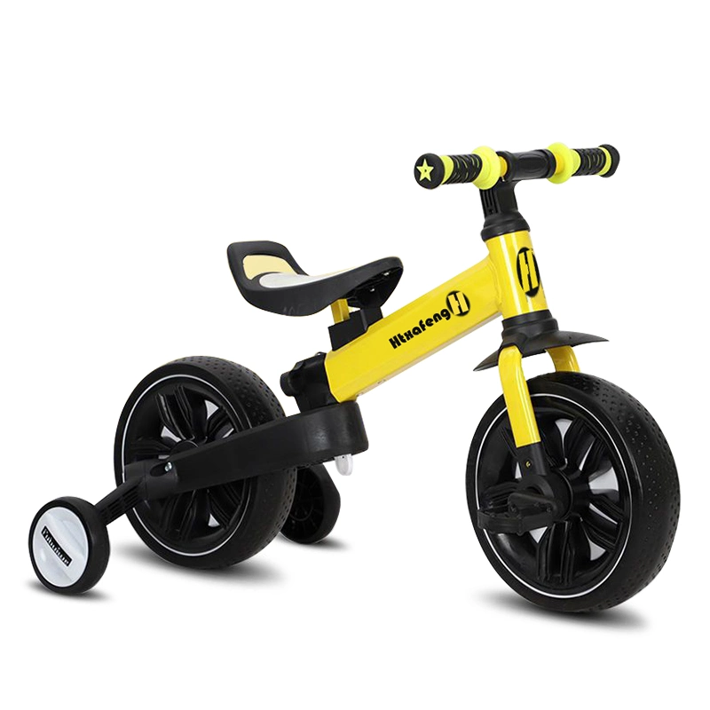 2022 Huti Kids Balance Bike Foldable Portable Kids Push Bike 3 in 1