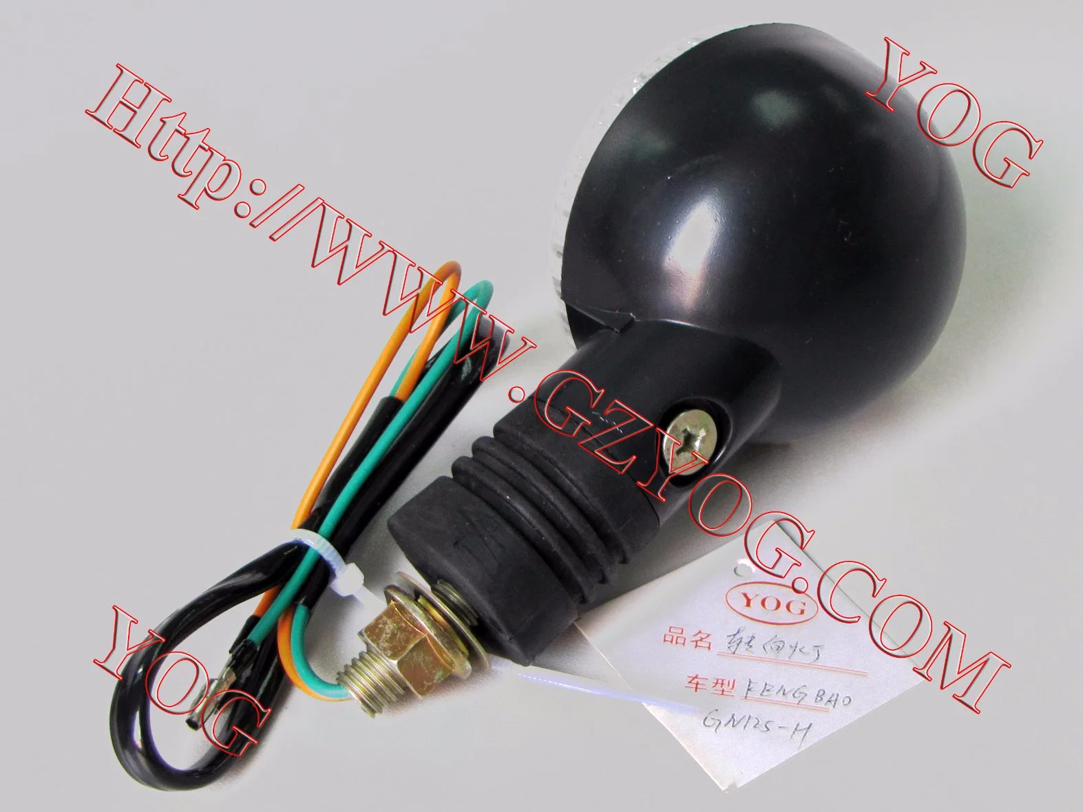 La señal de giro de la lámpara, Winker Luz, el indicador de la luz de giro direccional Luz direccional Guia para Gn125h GS125 GS125 Nuevo FT125 Boxer Gya200 Mini005