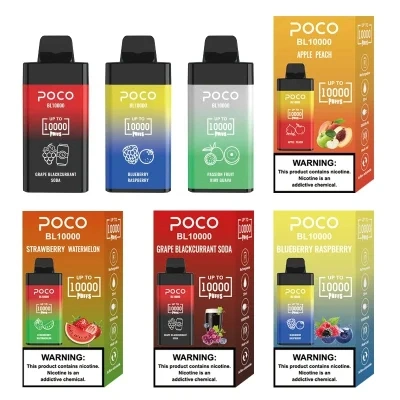 Zbood Personnaliser Poco BL 10000 fumeur de Veink Voozol Bingo Randm Perdu Vape Mary E CIG