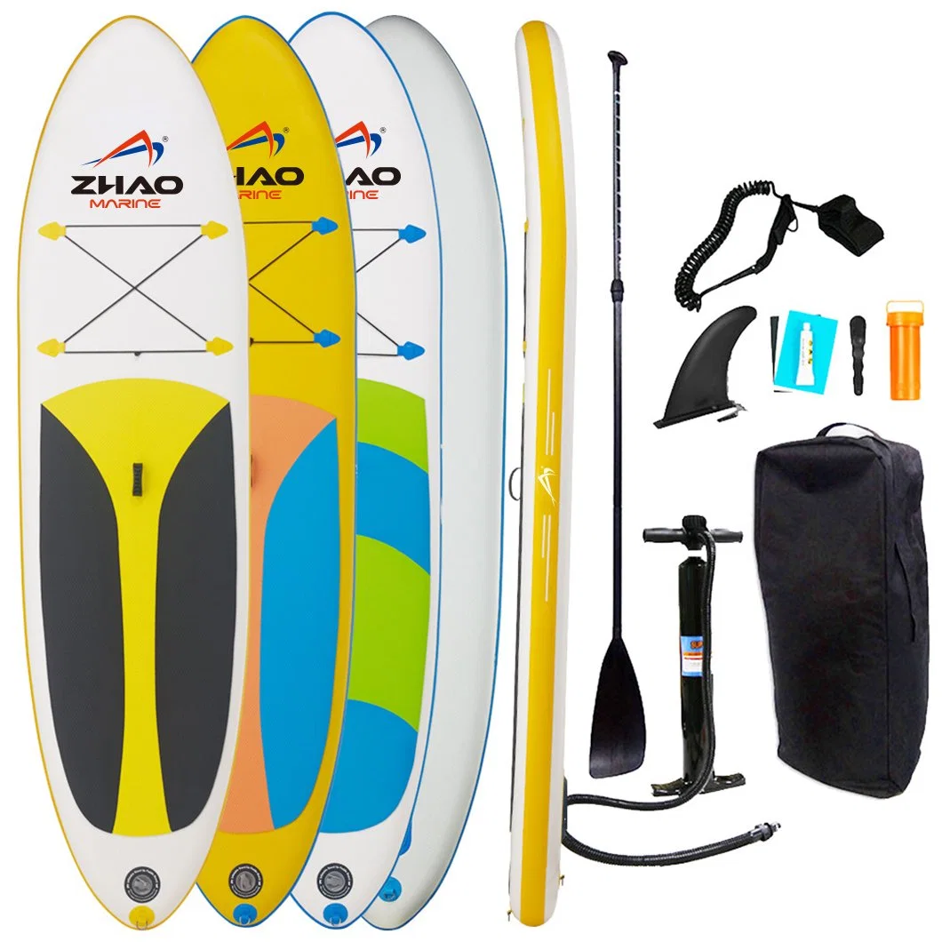 Profesional de la fábrica de Sup Inflatable tabla de surf Paddle for Leisure Yoga Velocidad de desplazamiento