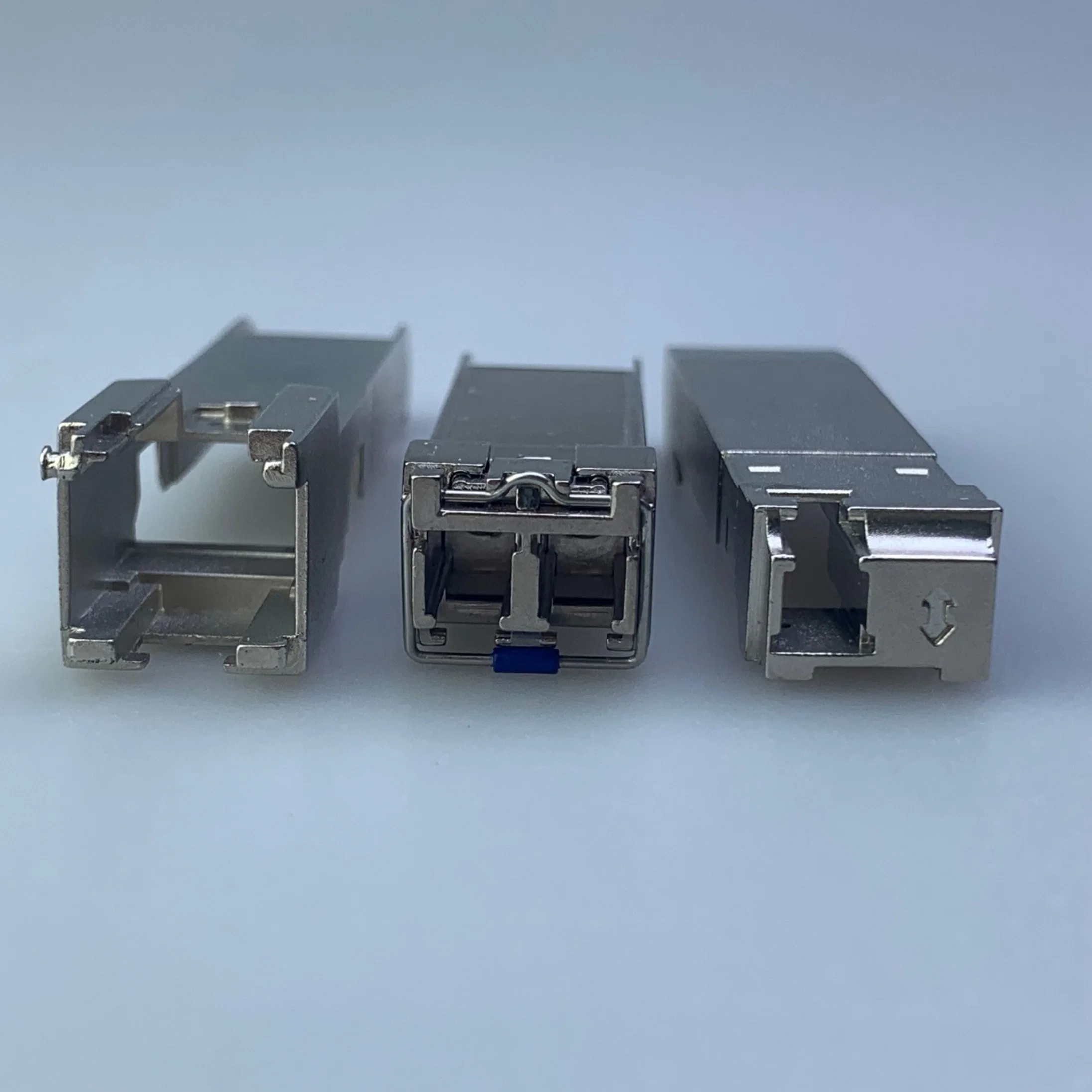 OEM/ODM Die Casting Optical Fiber Transceiver Zinc Alloy Base for SFP/SFP+ High Speed Cable