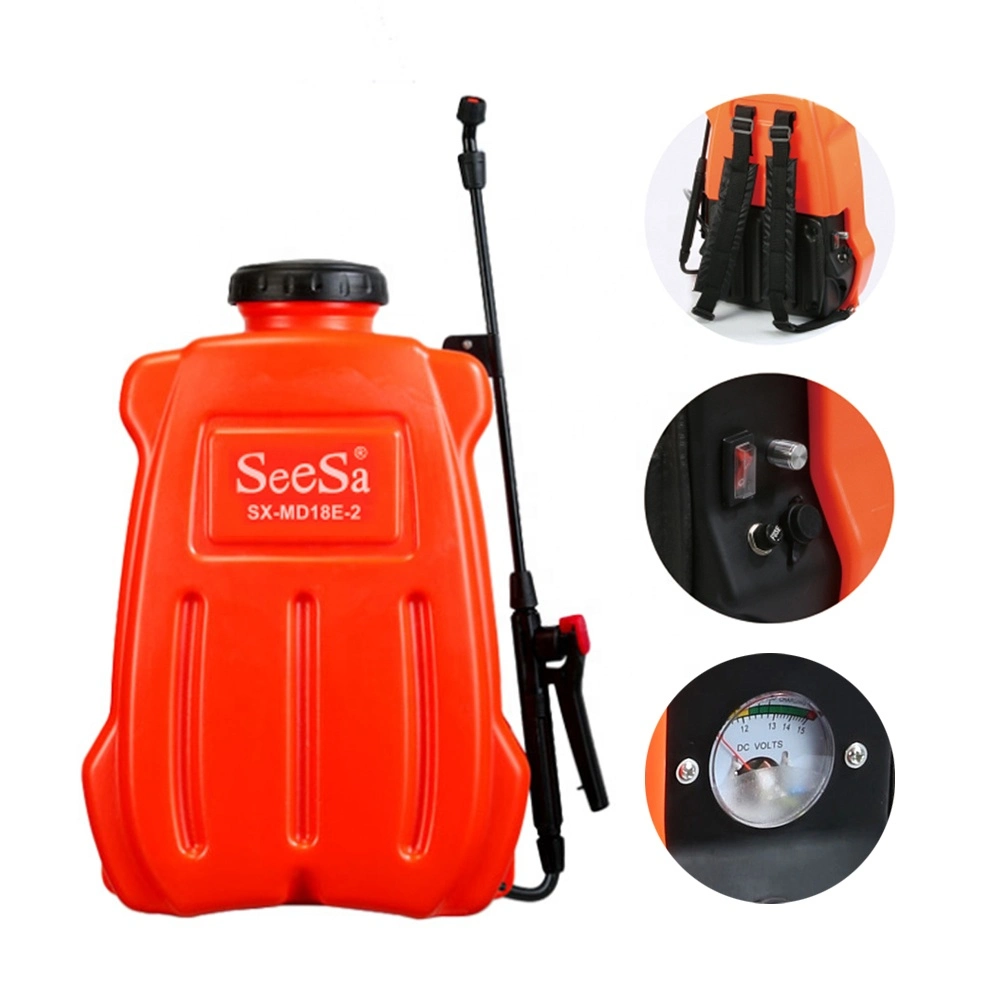 Seesa 16L Portable Knapsack Ulv Electric Power Pressurized Agricultural Sprayer