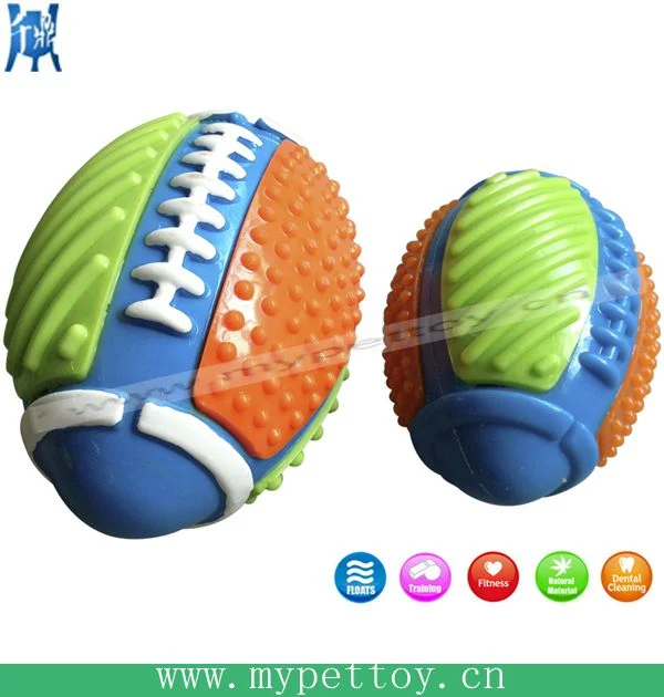 4.5"in TPR Rugby Football Toy, Dog Toy Interactive Pet Products