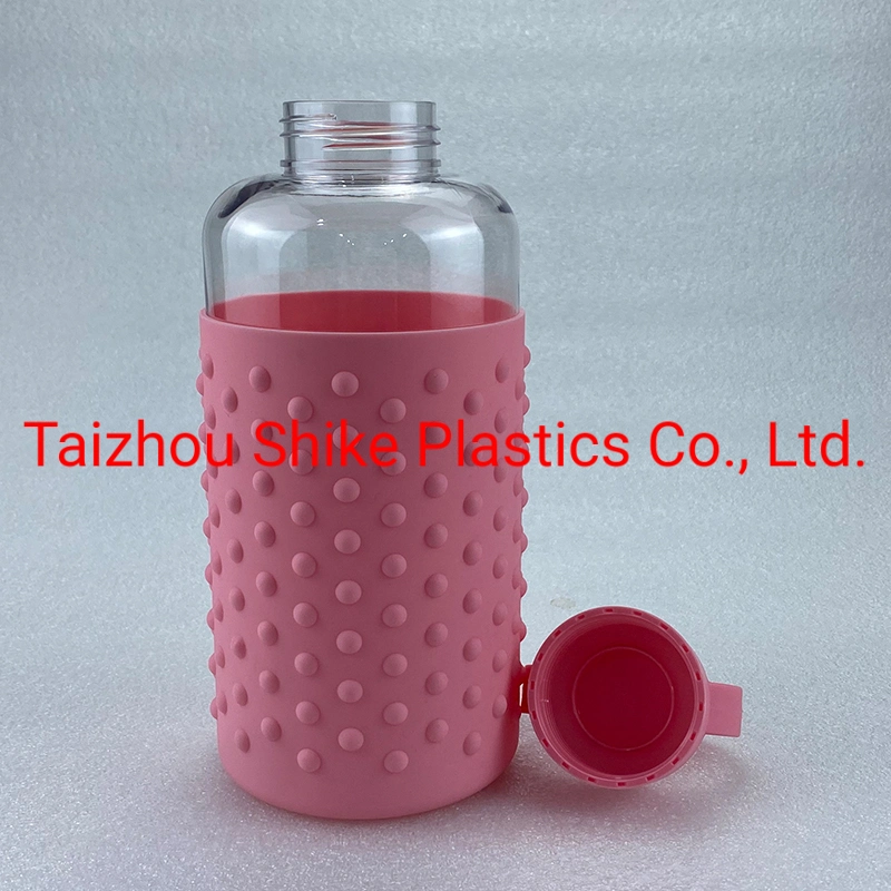 BPA Free Plastic 1L Big High Capacity Water Bottle Wide Mouth Tritan Travel Sport Water Bottle with Handle