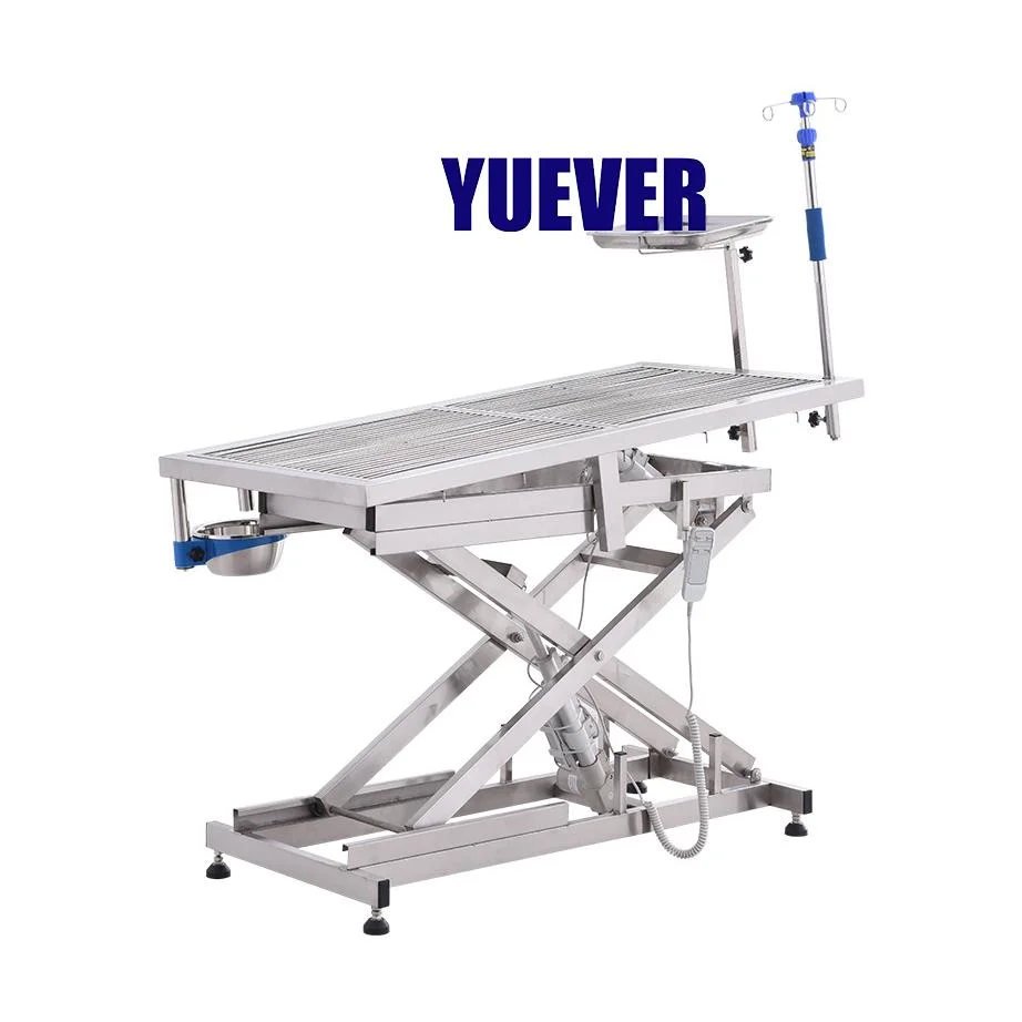 VET opération de la table de chirurgie électrique Table vétérinaire salle de chirurgie PET Examen de table équipement vétérinaire