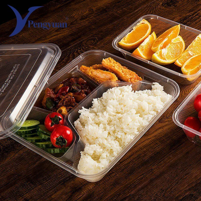 Multi Compartment Disposable Food Container