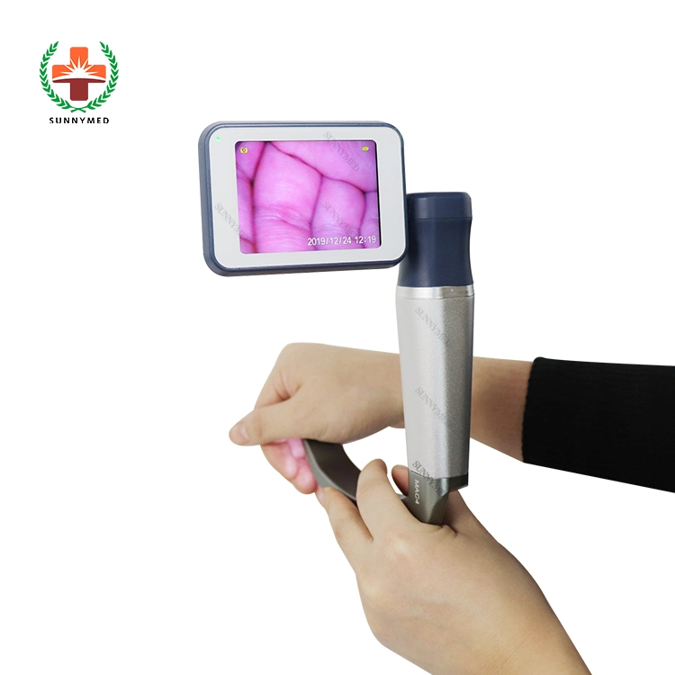 Sy-P020n Caméra vidéo réutilisables d'urgence d'anesthésie Laryngoscope défini