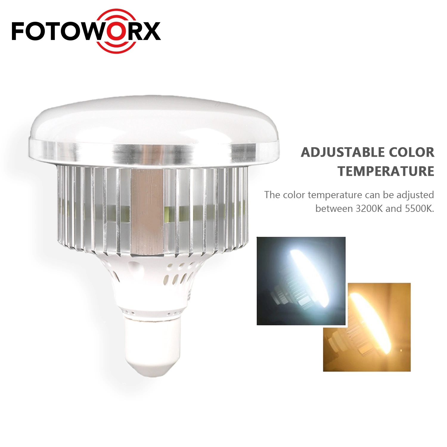 Photography Remote Control LED Light Bulb Lighting Photo Studio Lamp