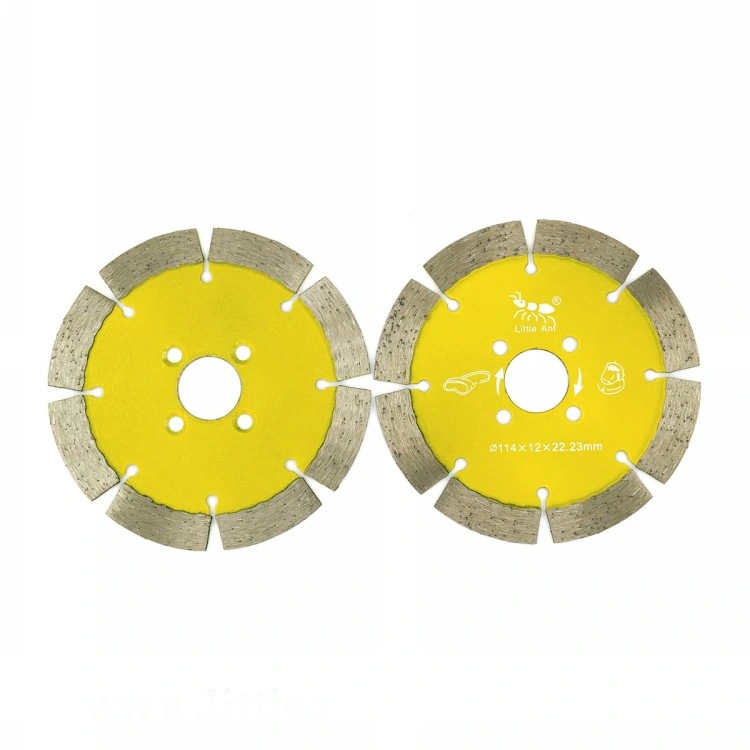 Small 114 mm High Speed Dry Cutting Diamond Circle Saw Blade for Cutting Stone