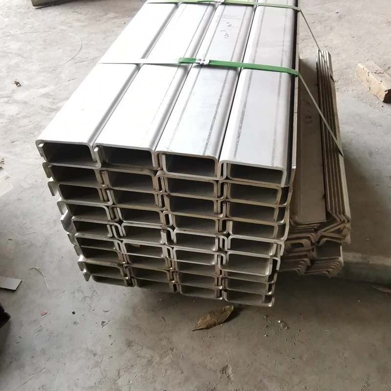 Steel Products Stainless Steel U-Shape Profiles for Glass Building and Construction