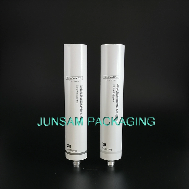 Cosmetic Tube Aluminum Packaging Collapsible Container 6 Color Offset Printing Prompt Lead Time