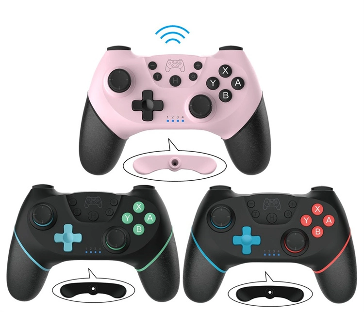 Newly Manettes Switch Bt Wireless Joystick Game Controller for PC Nintendo Gamepad Gaming Joypad Switch