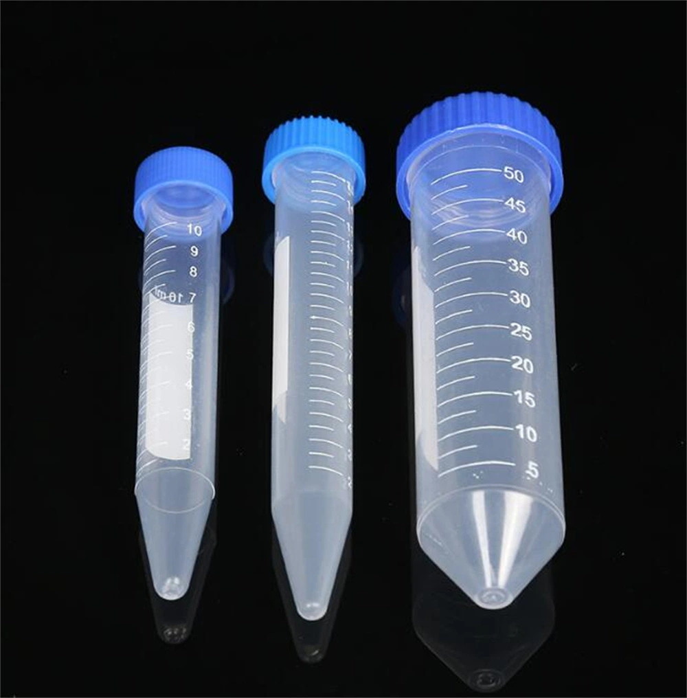 Medical and Science Lab Consumables Plastic Centrifuge Tube 50ml 15ml 2ml 1.5ml 0.5ml