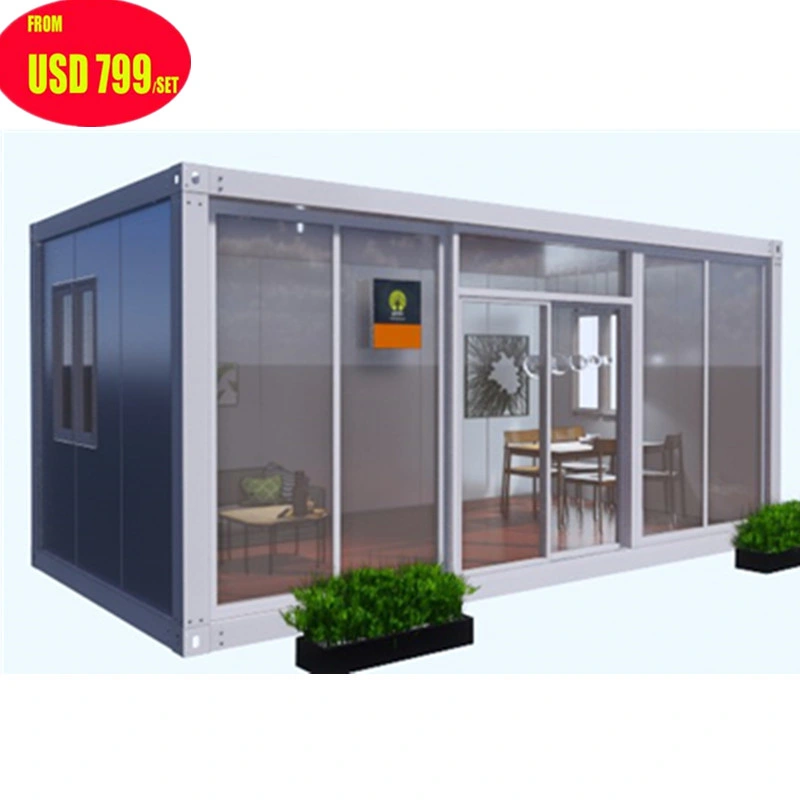 Steel Mini 20FT Mobile Home Container Depot Prefab Homes