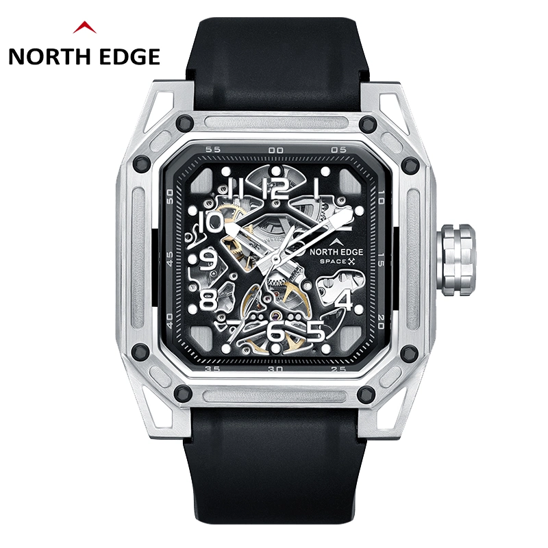 Mechanical Gift Watches Men St2551 Automatic Watch Luxury Skeleton Stainless Steel Waterproof