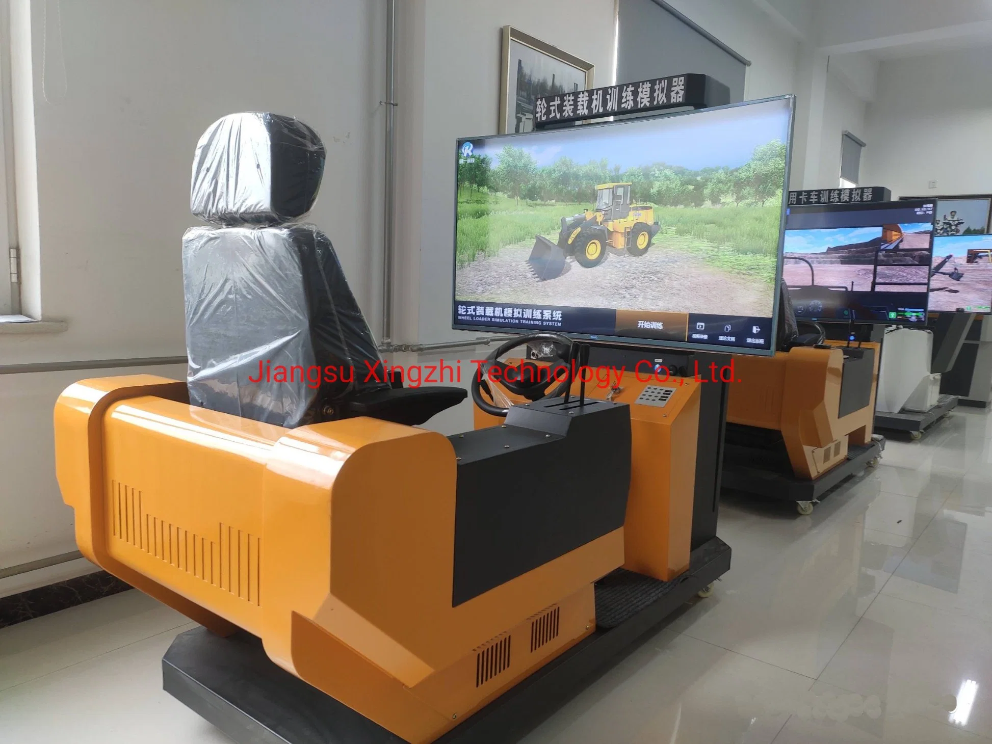 Simulateur de formation pour conducteur de chargeuse sur roues Vr Heavy Wheel Loader Training Driver Simulator