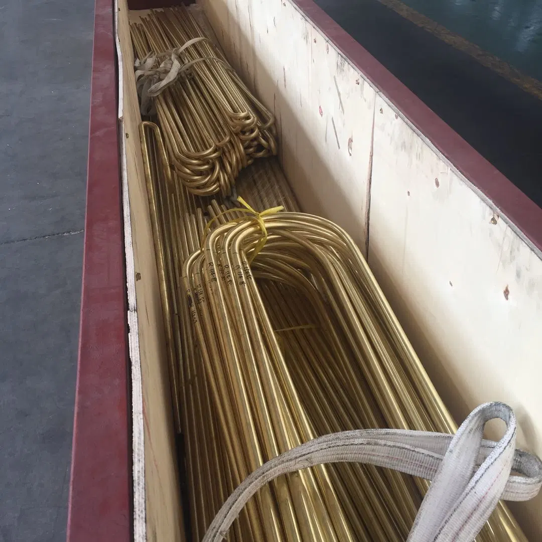 Brass C68700 ASTM B111 / JIS H3300 / BS En12451 Aluminum Brass Tube, for Oil Well Pump Liner, Nuclear Power Heat-Exchanger, Water Desalination