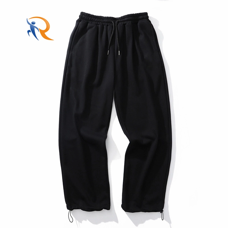 Wholesale/Supplier Cotton Pants Men Jogger Sweatpants Blank Black Custom Design Pants