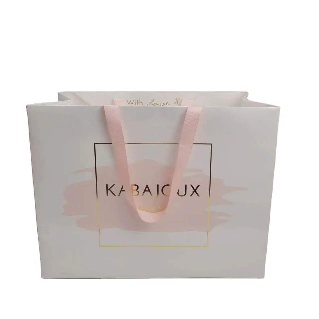 Customized Printed Euro Tote Paper Gift Bags with Logo