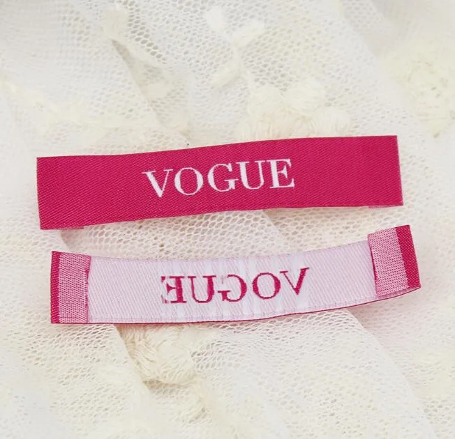 Factory Wholesale/Supplier Shirt Woven Label Garment Clothing