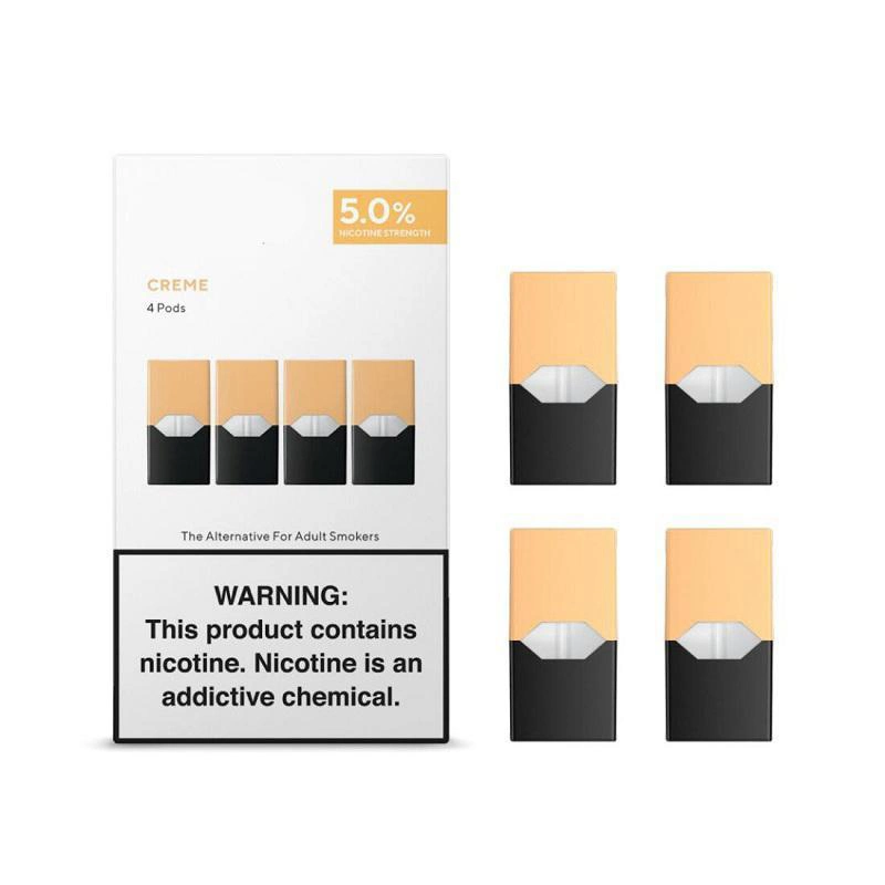 precio de fábrica nuevo paquete de 5% Compatible Ju Pod E Cigarett Dispositivo E-cigarrillo Pod cartuchos desechables de la lógica de Vape Juul