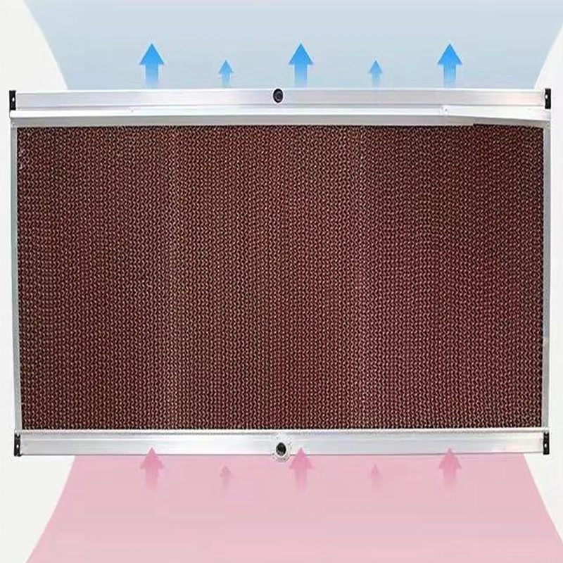 Evaporative Cooling Wall Pad Aluminum Alloy Frame for Poultry Farm