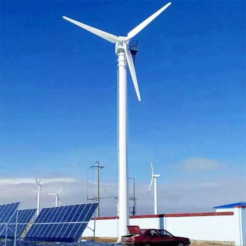 380V 100kw Horizontal Axis Wind Turbine Generator for Hybrid Wind Solar System